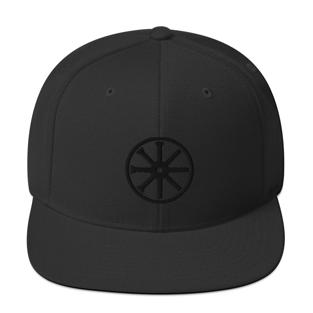 Blackout Snapback Hat