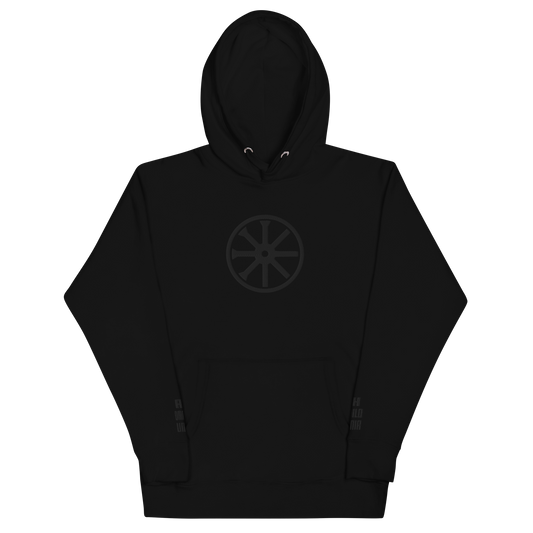 Blackout Embroidered Unisex Hoodie